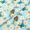 image:imageSinger Print Fabric 100 Cotton Yellow and Green Butterfly Cut by The YardBlue and Orange Butterfly