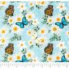 image:imageSinger Print Fabric 100 Cotton Yellow and Green Butterfly Cut by The YardBlue and Orange Butterfly