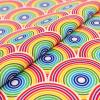 image:imageSinger Print Fabric 100 Cotton Yellow and Green Butterfly Cut by The YardRainbow Circles