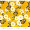 image:imageSinger Print Fabric 100 Cotton Yellow and Green Butterfly Cut by The YardOrange and Green Butterfly