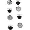 image:imageSINGER 00725 NoSew Instant Button Replacements 8Count White