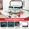 image:imageSINGER 07230 Sewing Basket with Sewing Kit Needles Thread Pins Scissors and Notions FlorenceTan