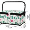 image:imageSINGER 07230 Sewing Basket with Sewing Kit Needles Thread Pins Scissors and Notions FlorenceTan