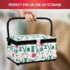 image:imageSINGER 07230 Sewing Basket with Sewing Kit Needles Thread Pins Scissors and Notions FlorenceTan
