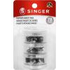 image:imageSINGER 07400 Fastener VarietyPack in Stackable Screw Top Container  48 Hook amp Eyes 24 SewOn Snaps 6 Hook amp Bars  Black