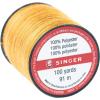 image:imageSINGER 67120 Blue Jean Thread 100 Yards Old GoldGold