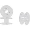 image:imageSINGER Class 15J Transparent Plastic Bobbins  Replacement Bobbins for Sewing Machine Bobbins Sewing Machine Sewing Machine Bobbins Sewing Machine Accessories 3ct1 Count Pack of 1