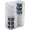 image:imageSINGER SINGER 42145 Class 15 Black amp White Threaded Bobbins Black White 12 Count