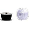 image:imageSINGER SINGER 42145 Class 15 Black amp White Threaded Bobbins Black White 12 Count