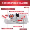 image:imageSINGER Sewing Basket with Sewing Kit Needles Thread Scissors and Notions PurplePurple