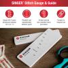 image:imageSINGER Stitch Gauge amp Guide  Seam Measuring Tool for Machine Sewing