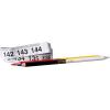 image:imageSinger 54328 ProSeries Marking Pencils and Tape Measure Red Yellow Blue White 3 Piece