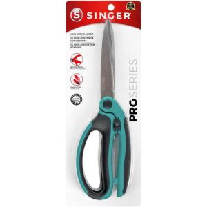 image:imageSINGER 00565 912Inch ProSeries Spring Assist Scissor with Comfort Grip Teal1Pack