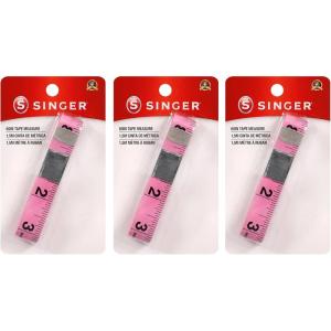 image:imageSINGER 3Pack Tape Measure Pink3Pack