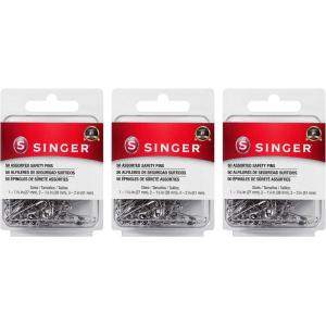 image:imageSINGER Assorted Safety Pins 50 ct  3 Pack