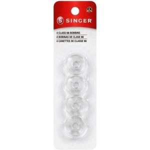 image:imageSINGER Bobbins Class 66 Transparent Plastic Bobbins  Replacement Bobbins for Sewing Machine Bobbins Sewing Machine Sewing Machine Bobbins Sewing Machine Accessories 4ctTransparent