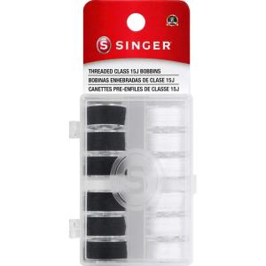 image:imageSINGER Bobbins Class 66 Transparent Plastic Bobbins  Replacement Bobbins for Sewing Machine Bobbins Sewing Machine Sewing Machine Bobbins Sewing Machine Accessories 4ctBlack  White