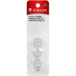 image:imageSINGER Class 15J Transparent Plastic Bobbins  Replacement Bobbins for Sewing Machine Bobbins Sewing Machine Sewing Machine Bobbins Sewing Machine Accessories 3ct1 Count Pack of 1
