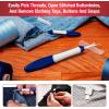 image:imageSINGER Comfort Grip Seam Ripper BlueWhite 2 PieceGrip Seam Ripper