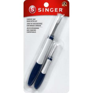 image:imageSINGER Comfort Grip Seam Ripper BlueWhite 2 PieceGrip Seam Ripper