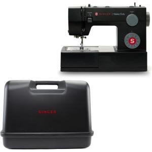 image:imageSINGER Heavy Duty 4432 Sewing Machine with 110 Stitch Apps Strong Motor amp LED  Black Universal Hard Case  Full Metal Frame 1Step Buttonhole Portable Durable amp Ideal for Storage amp Travel4432 Sewing Machine  Universal Hard Carrying Case