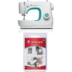 image:imageSINGER M3300 Sewing Machine  Premium Accessory Kit Bundle  97 BuiltIn Stitches LED Light OneStep Buttonhole Machine with Zipper Foot Edge Guide Transparent Bobbins amp More